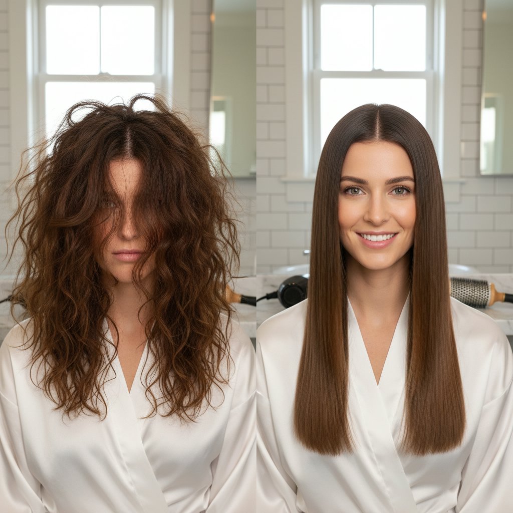 Sleek Straight Finish