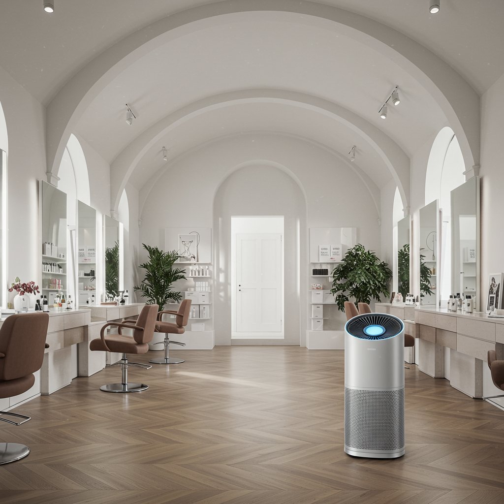 Sleek-Air-Purifier-In-Modern-Salon-Corner