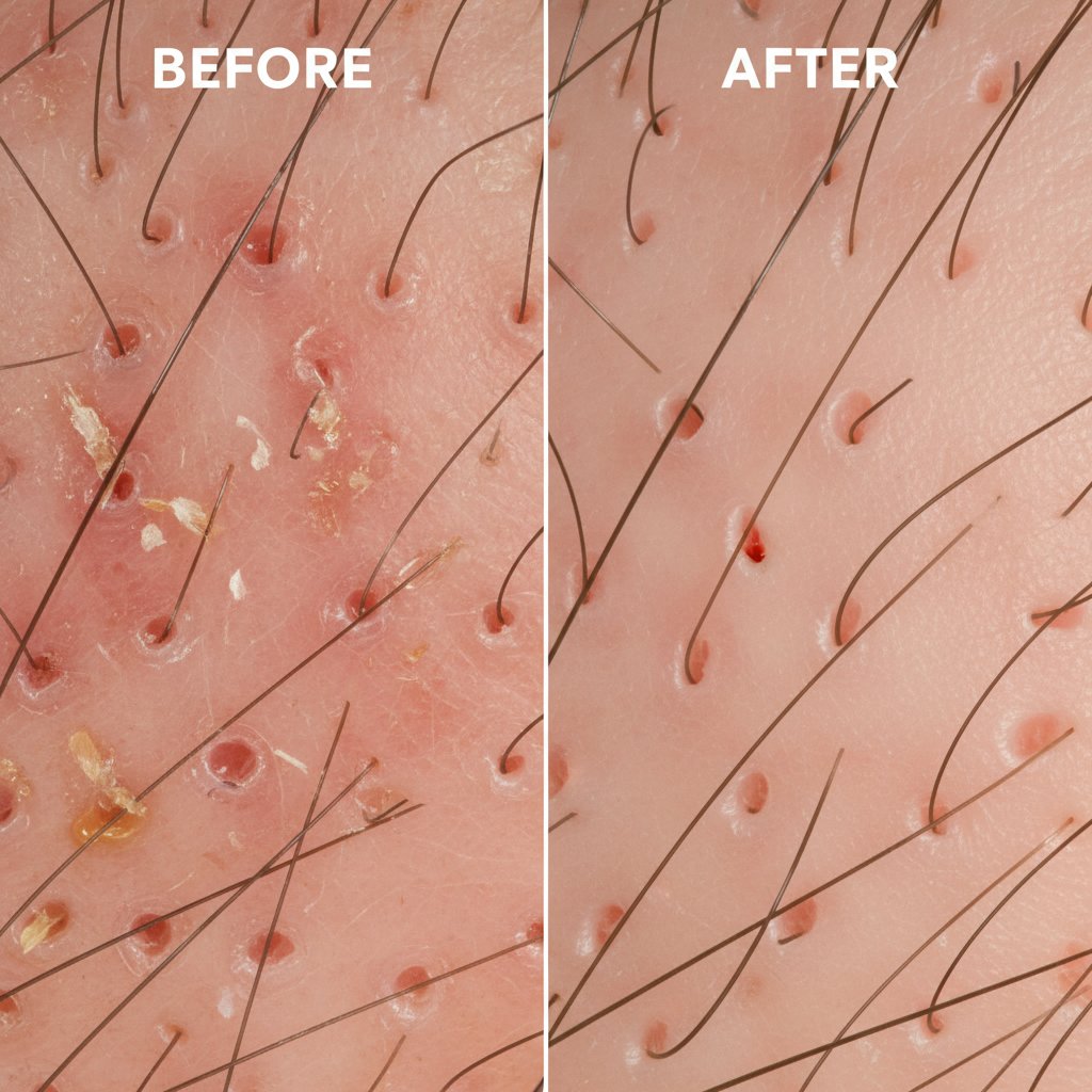 Before and After Scalp Clarity