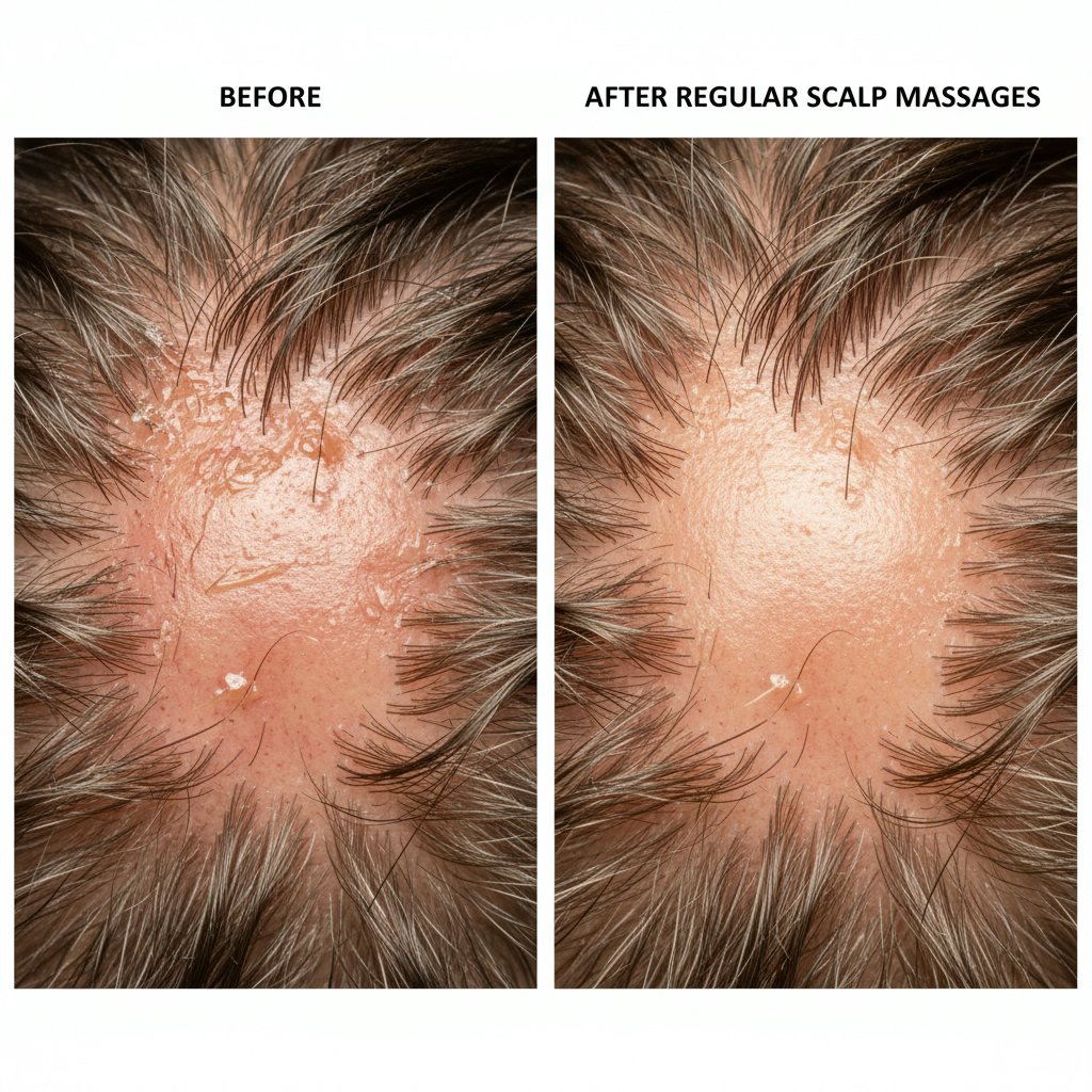 Scalp Oil Distribution