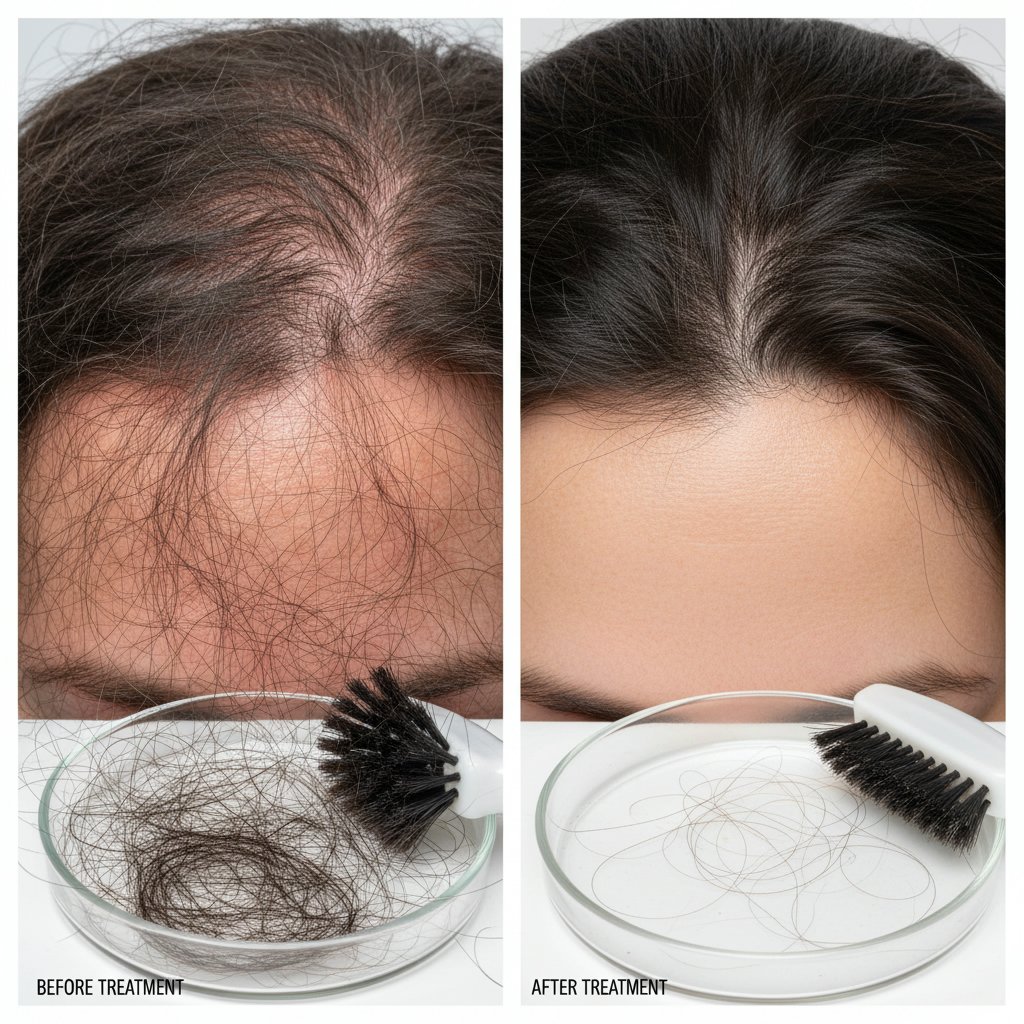 Reduction in Hair Loss