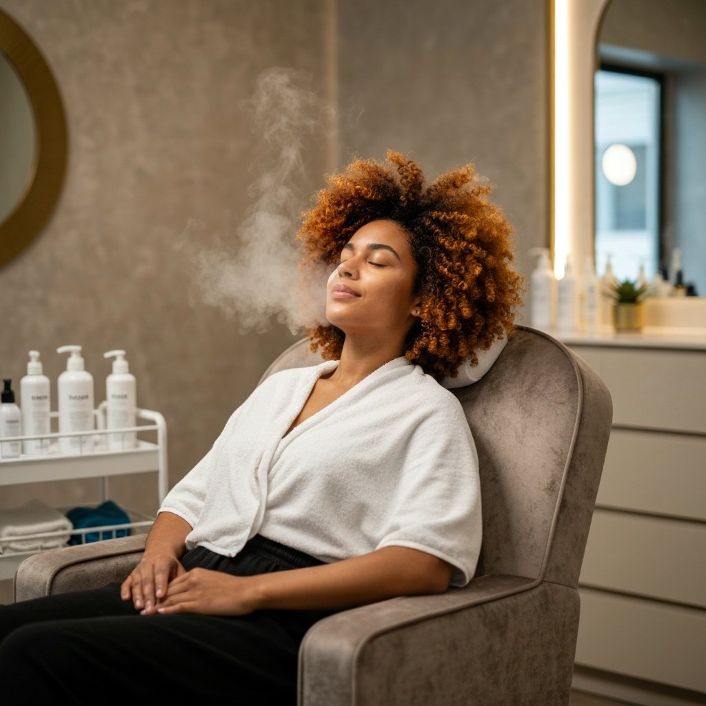 Steaming Hair Treatment