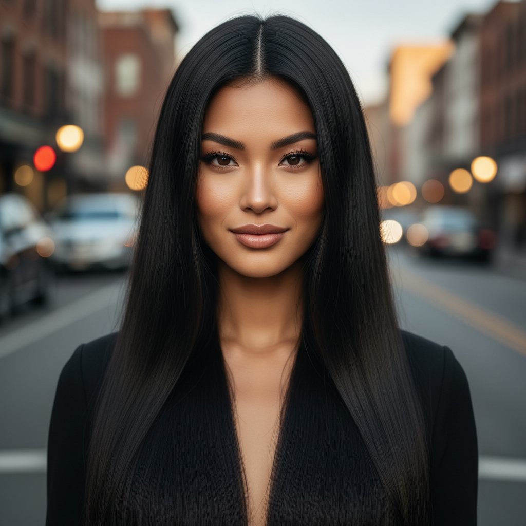 Sleek Straight Sew-In