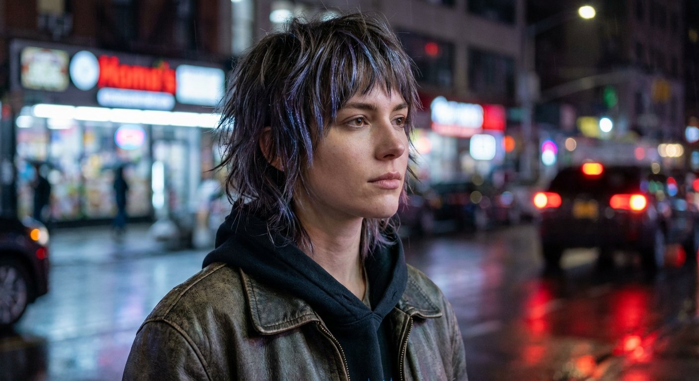 Digital Shag Cyberpunk Style