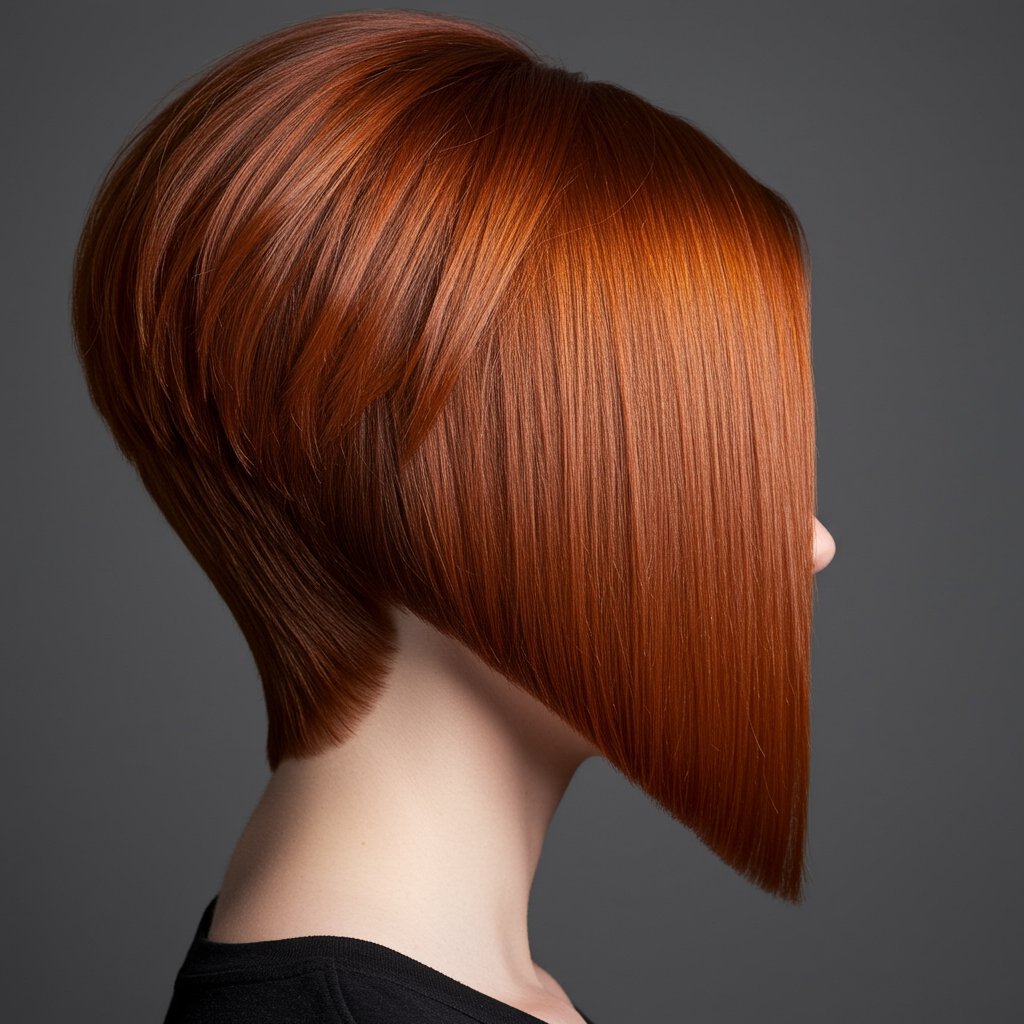 Side Profile Of Perfect A Line Bob