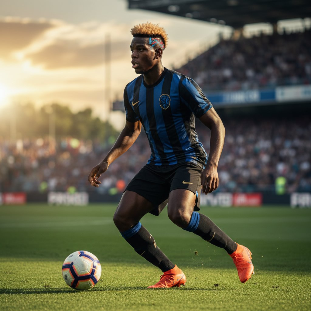 Paul Pogba's Creative Cuts