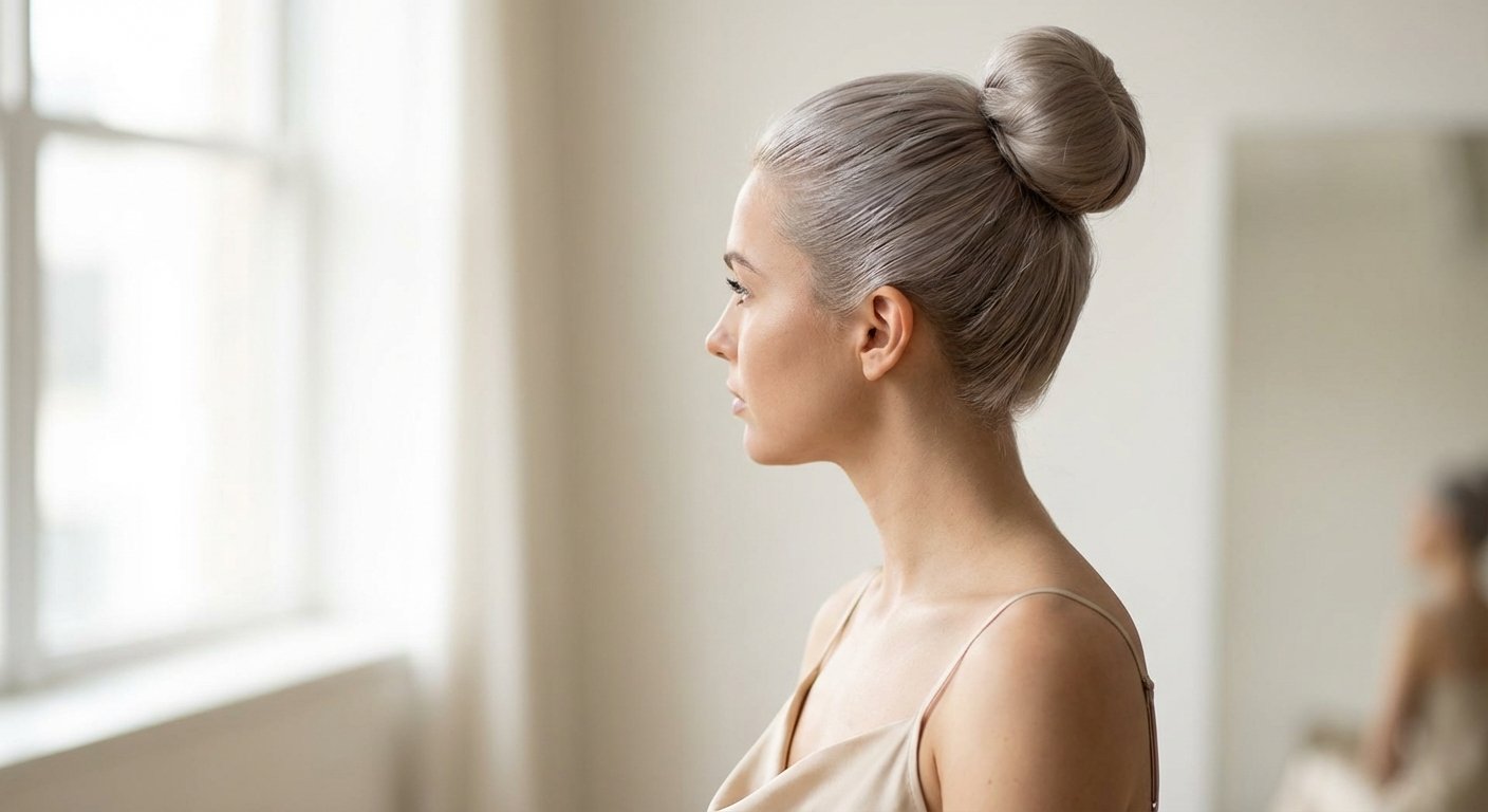 Solving Brassiness with the Perfect Ballerina Bun | The Ultimate Styling Hack