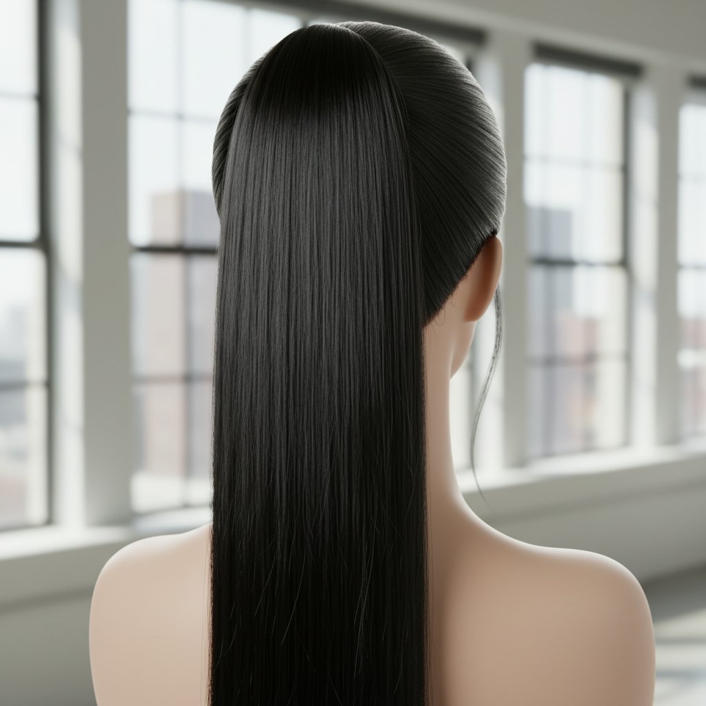 Sleek Ponytail