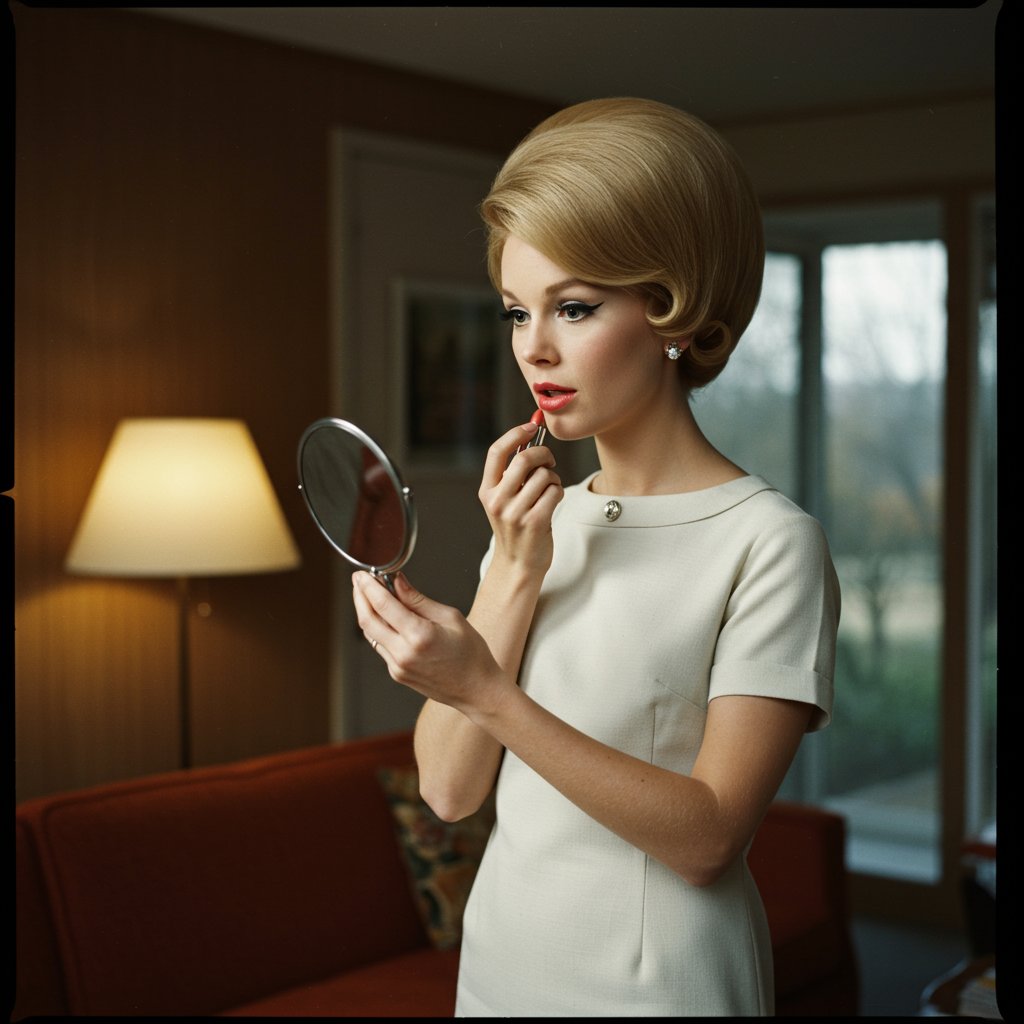 1960S Beehive Hairstyle Woman