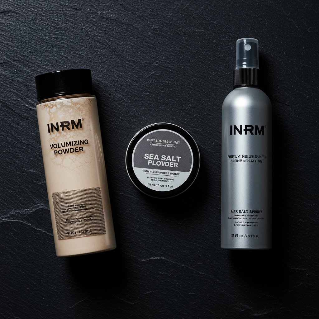 Flat-Lay-Of-Mens-Volumizing-Hair-Products