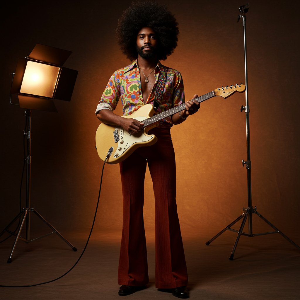 70S Afro Icon Style