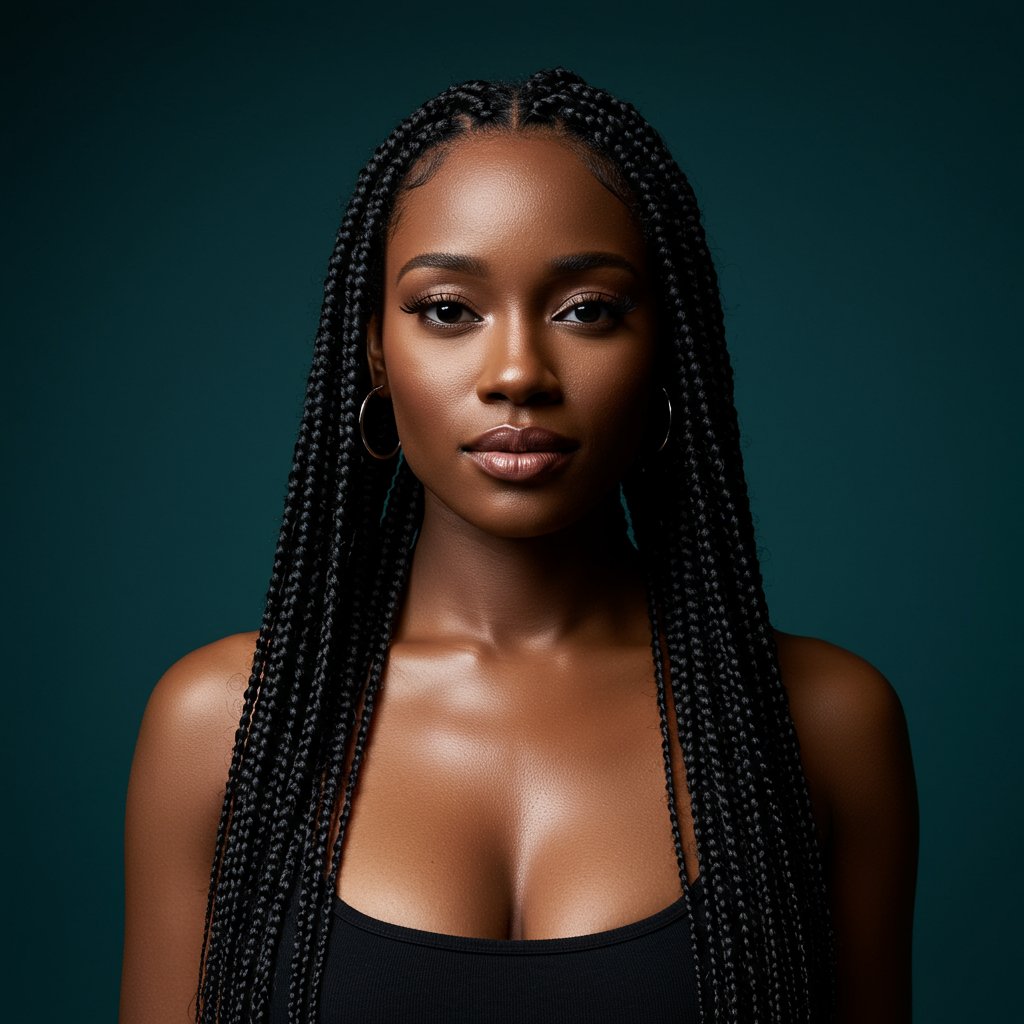 Confident-Woman-With-Box-Braids