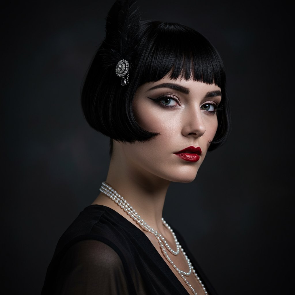 Modern Flapper Style Bob