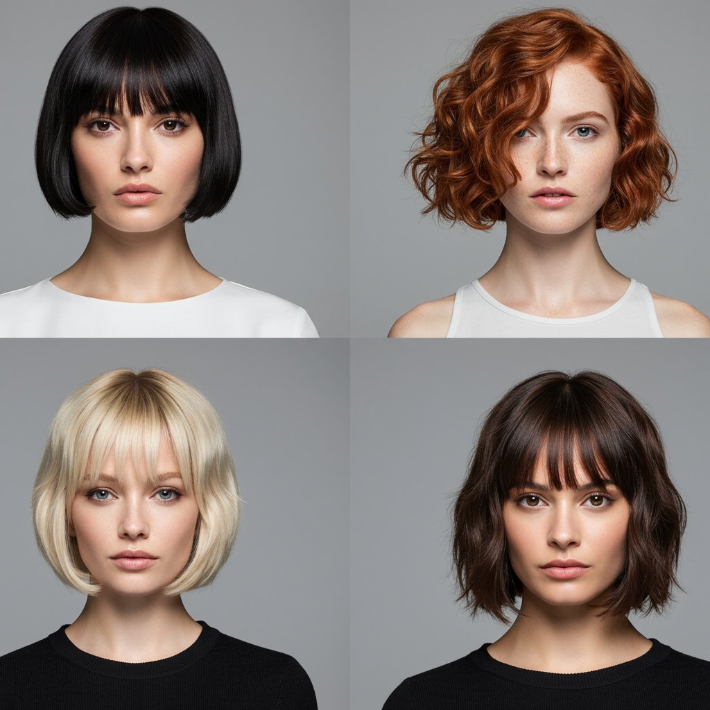 Diverse-Women-Showcasing-Different-Bob-Haircut-Styles