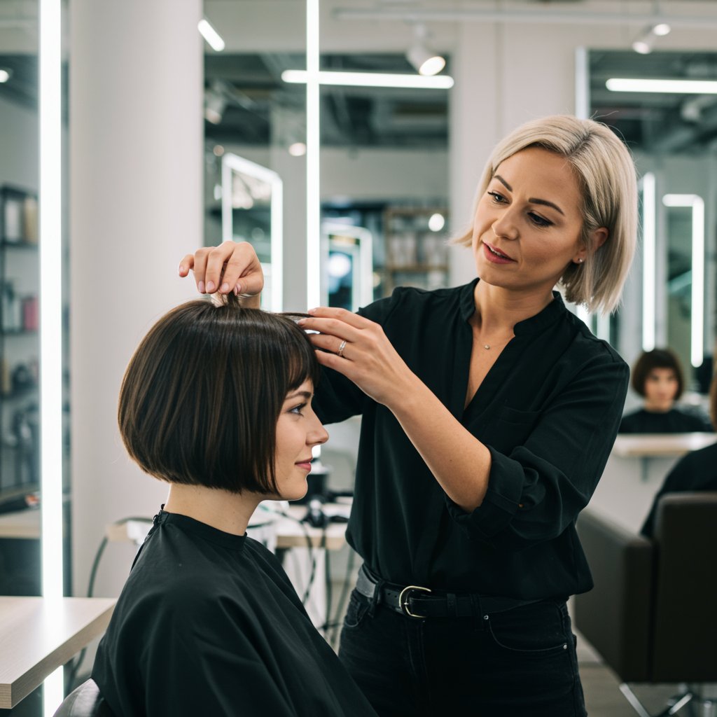 Stylist-Consulting-Client-About-Bob