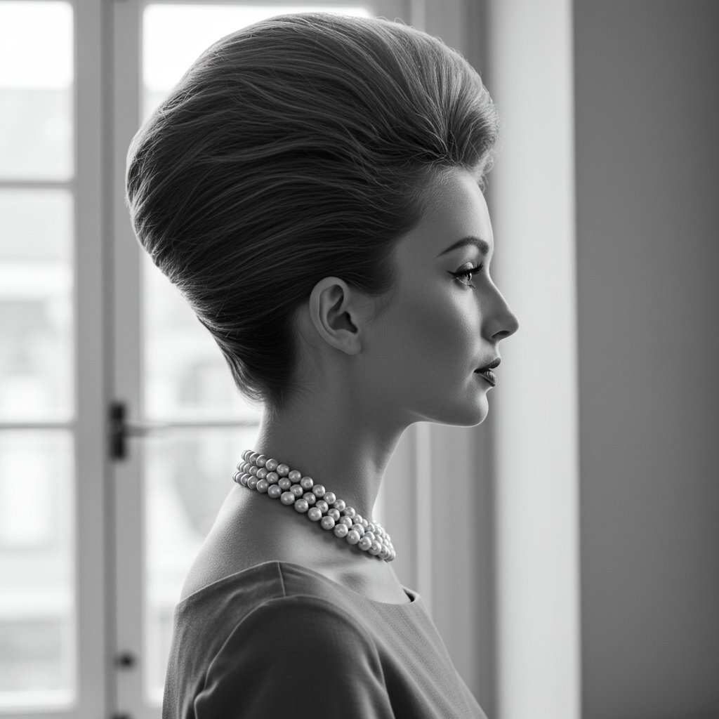 Classic Bouffant Elegance