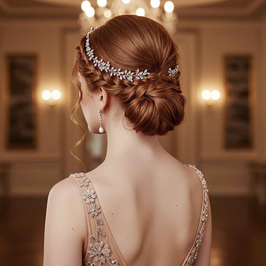 Elegant-Crown-Braid-Updo