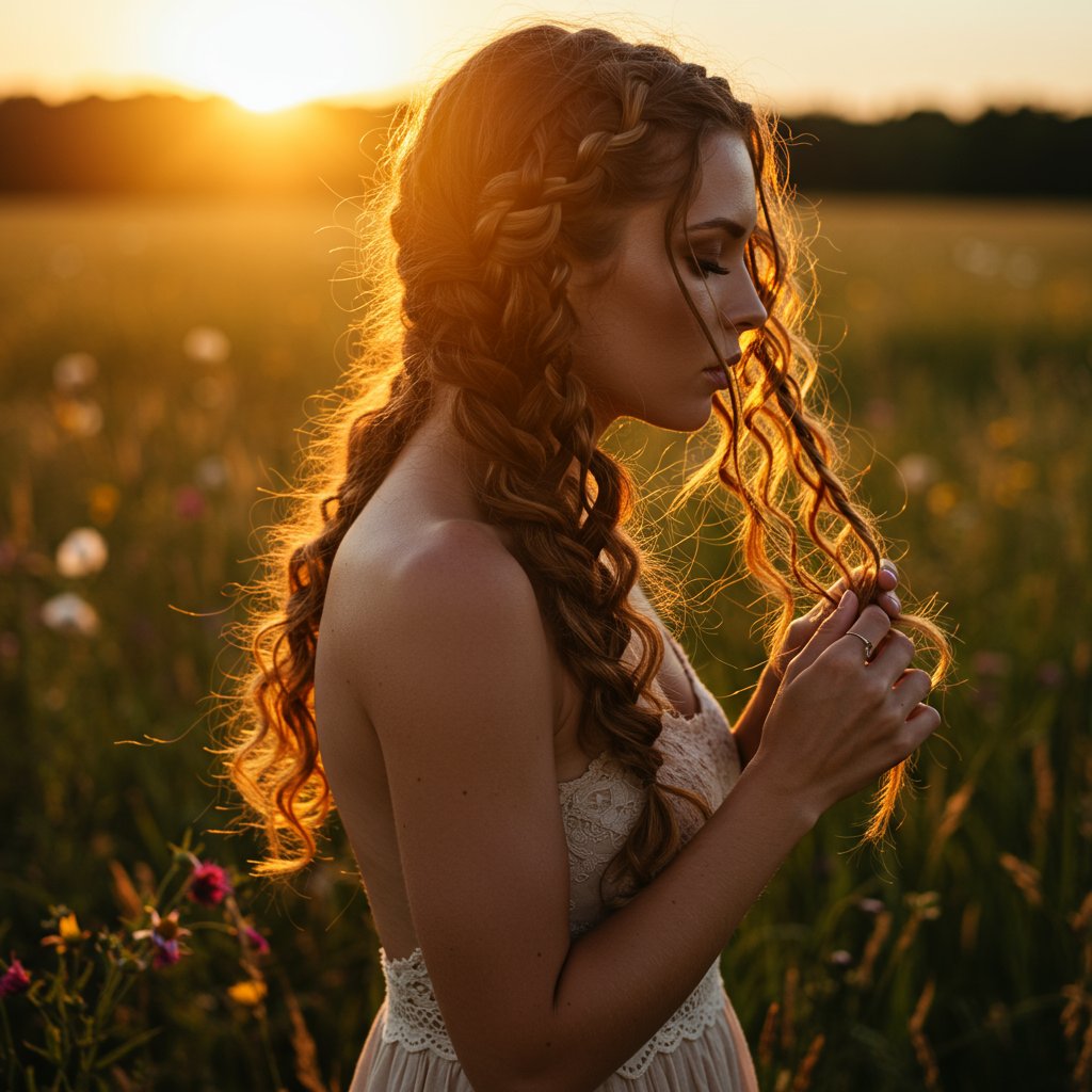 Bohemian-Goddess-Braids-Golden-Hour