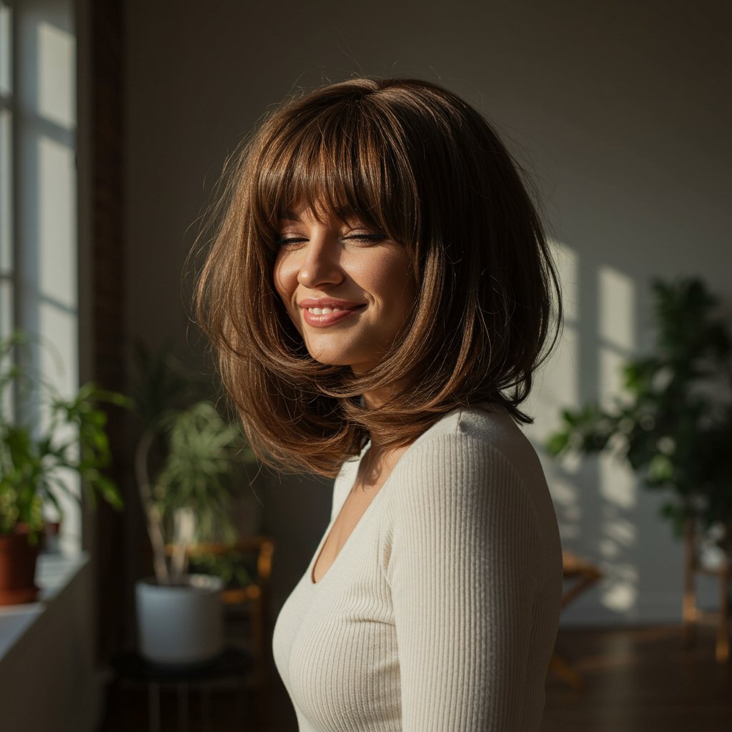 Butterfly Haircut Introduction Portrait