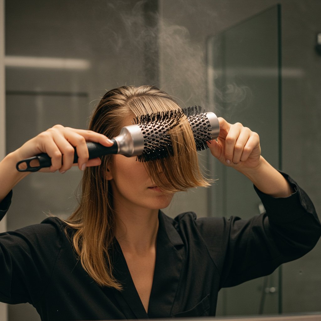 Styling Butterfly Haircut At Home