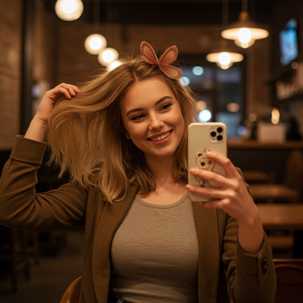 Butterfly Haircut Trending Social Media