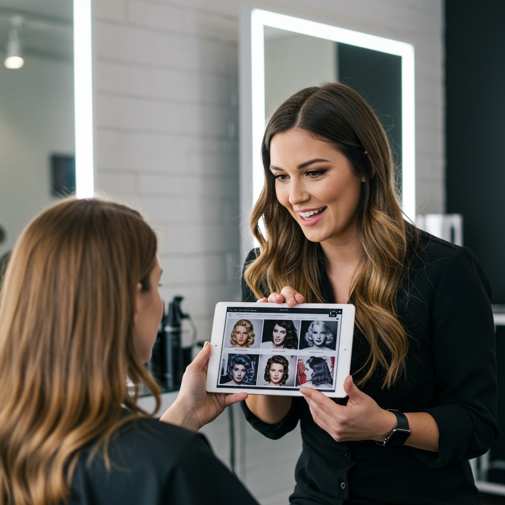 Hairstylist-Client-Consultation