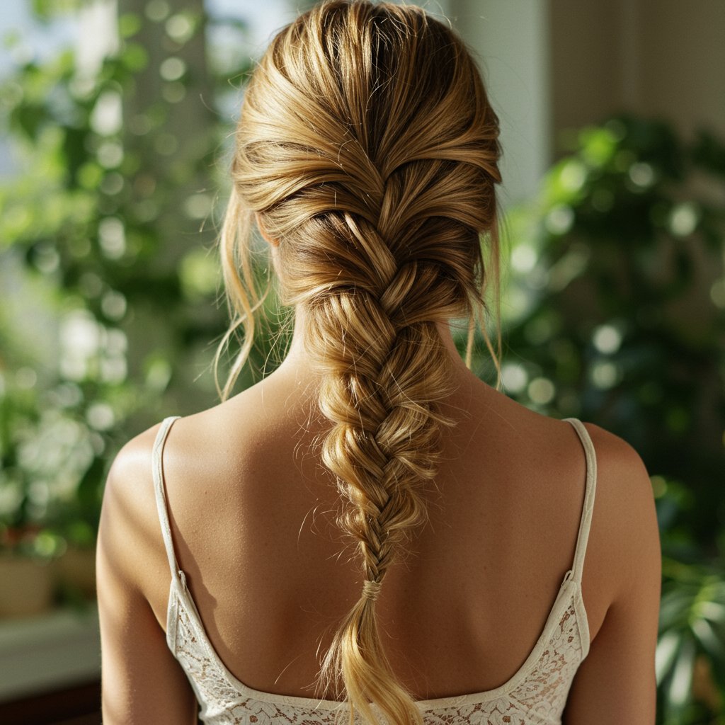 Elegant Fishtail Braid Intro