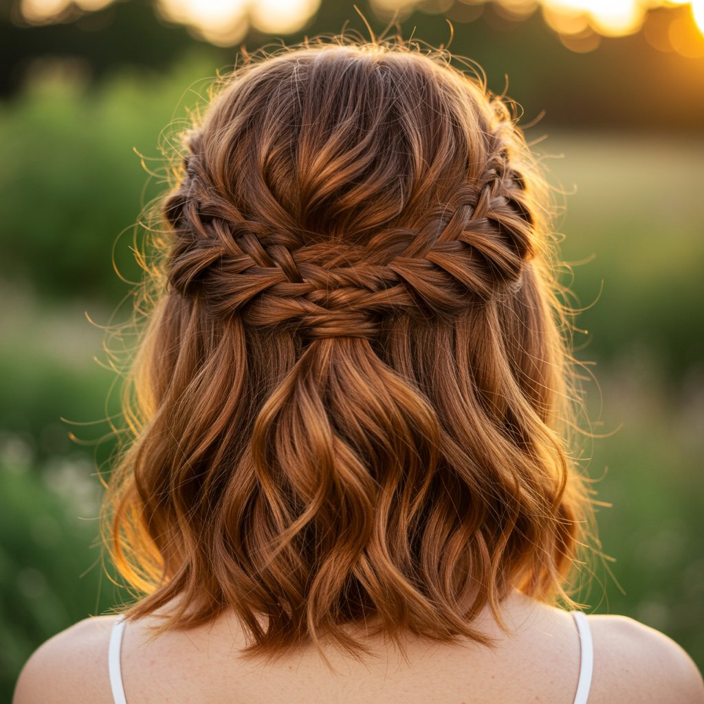 Romantic-Braided-Half-Updo-Variation