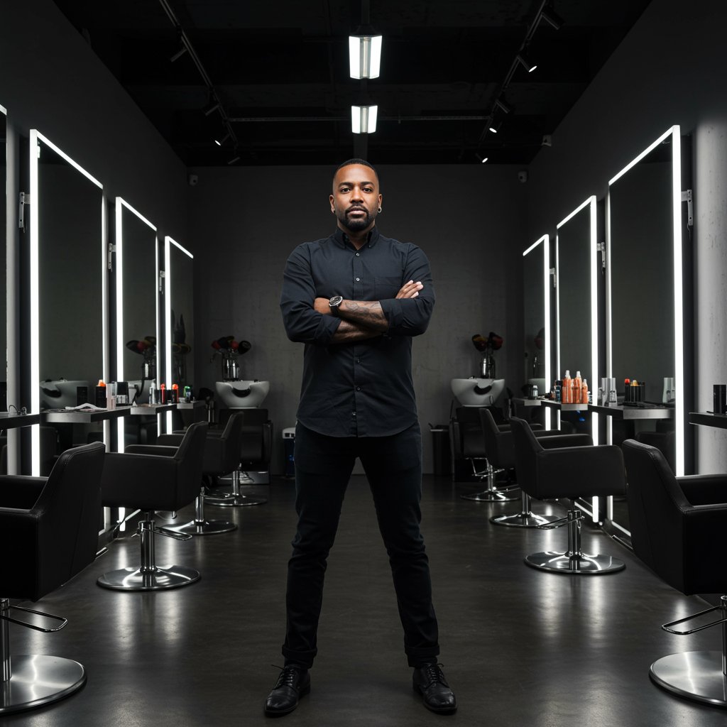 Confident-Hairstylist-Portrait-In-Salon