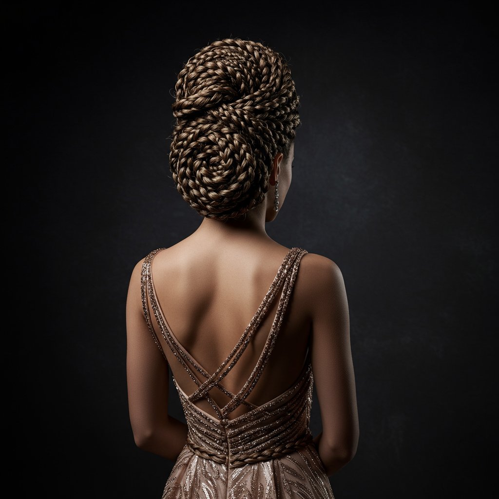 Elegant-Knotless-Braid-Updo-Formal-Event