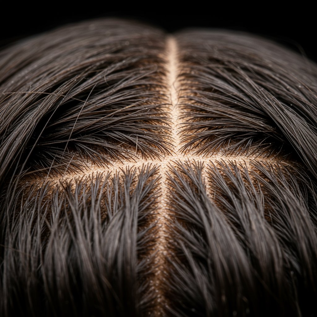Close Up Of Knotless Braid Base