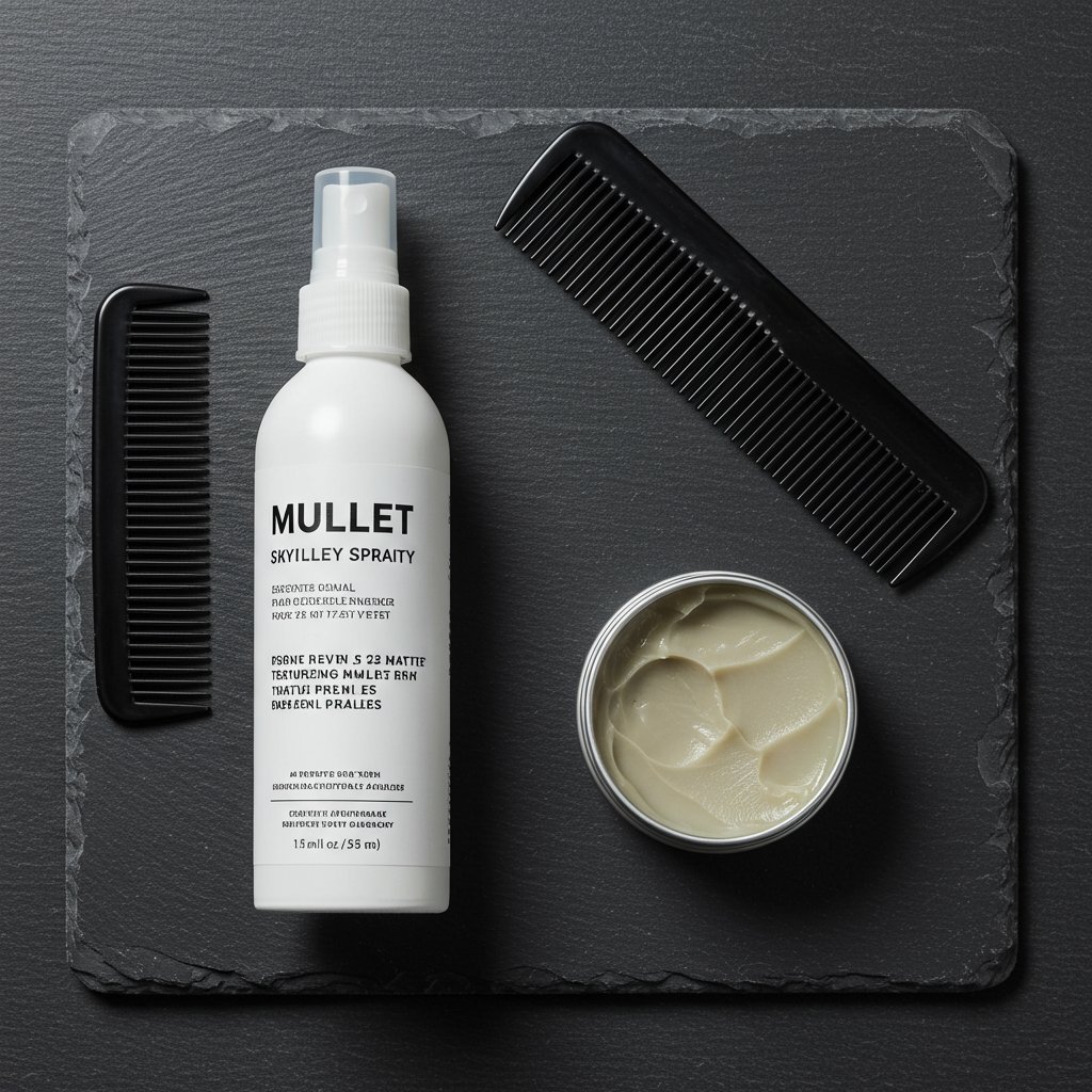 Flat-Lay-Of-Mullet-Styling-Products
