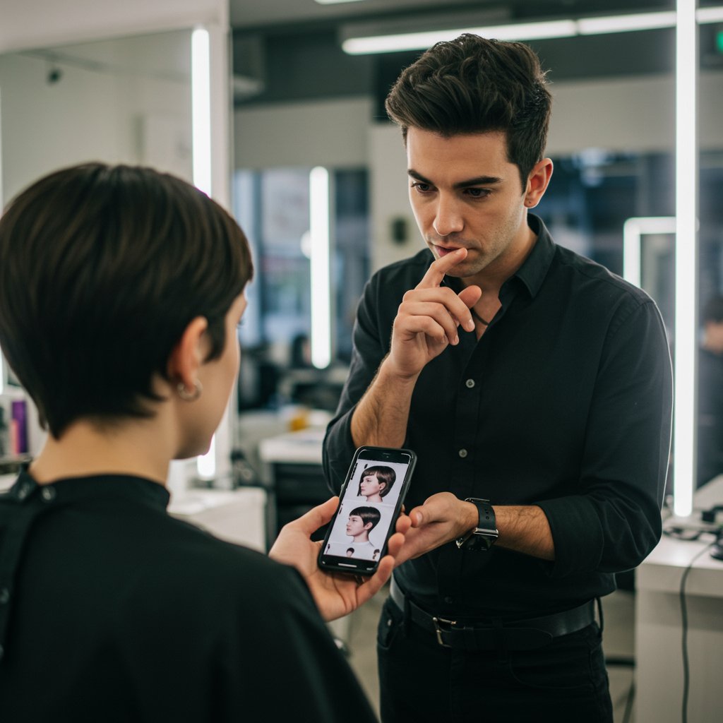 Client-Consultation-For-Pageboy-Haircut