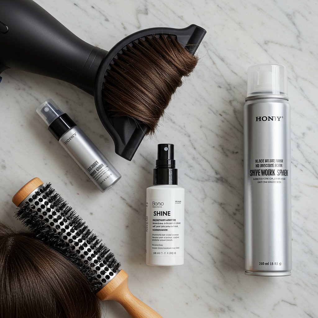 Pageboy-Haircut-Styling-Tools-Flatlay