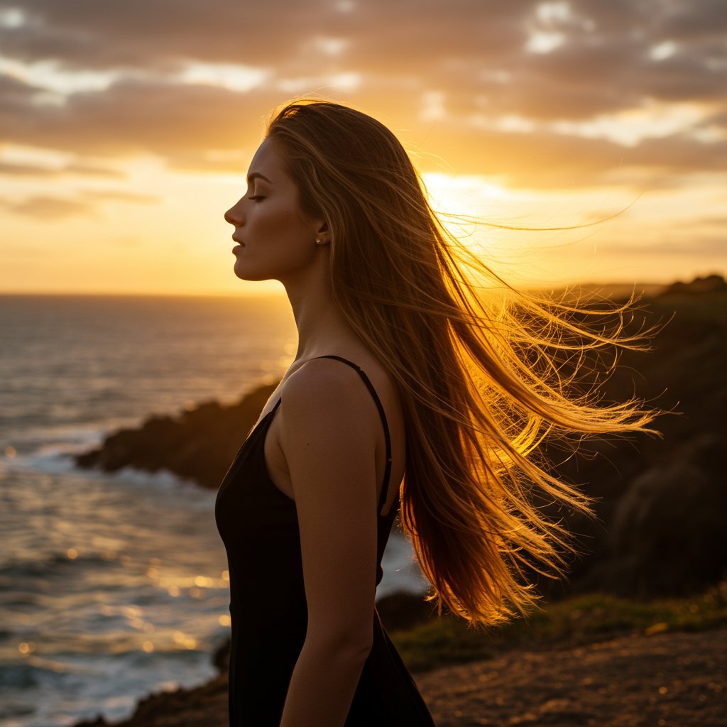 Woman-With-Hair-In-Sun-And-Wind