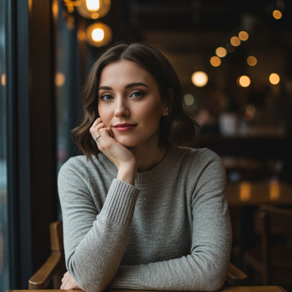 Woman Thinking About Haircut Faq