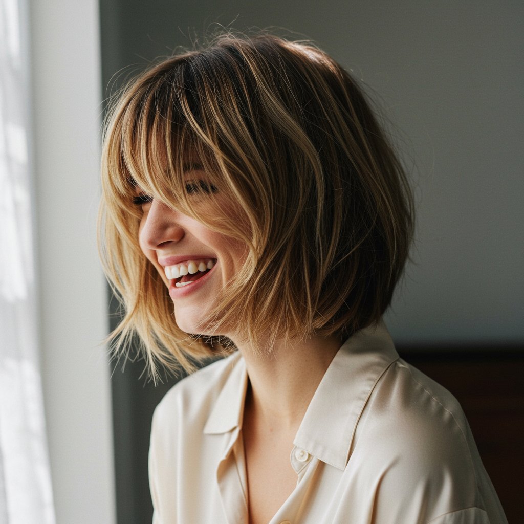 Modern Shag Haircut Effortless Style