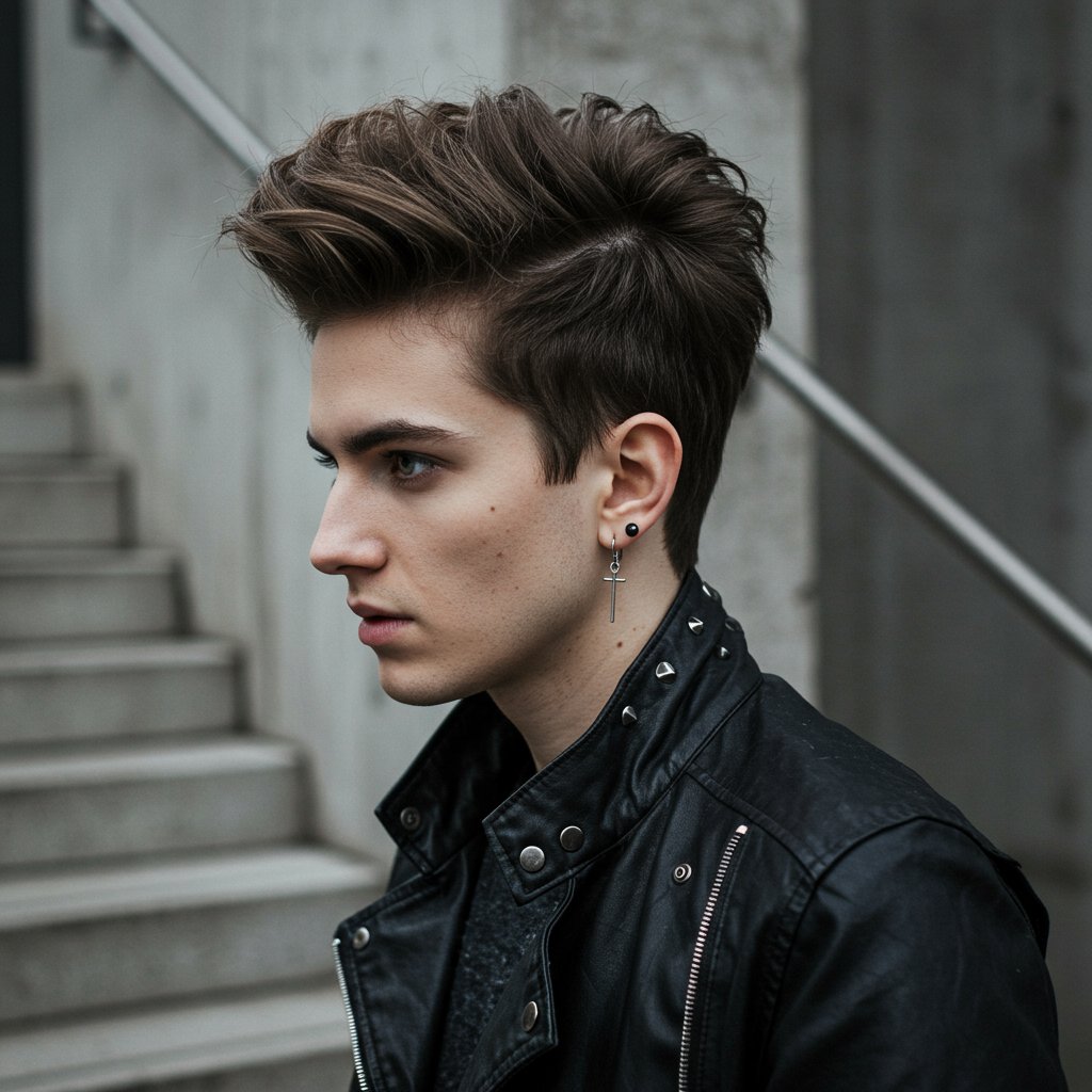 Modern Wolf Cut Hairstyle Edgy
