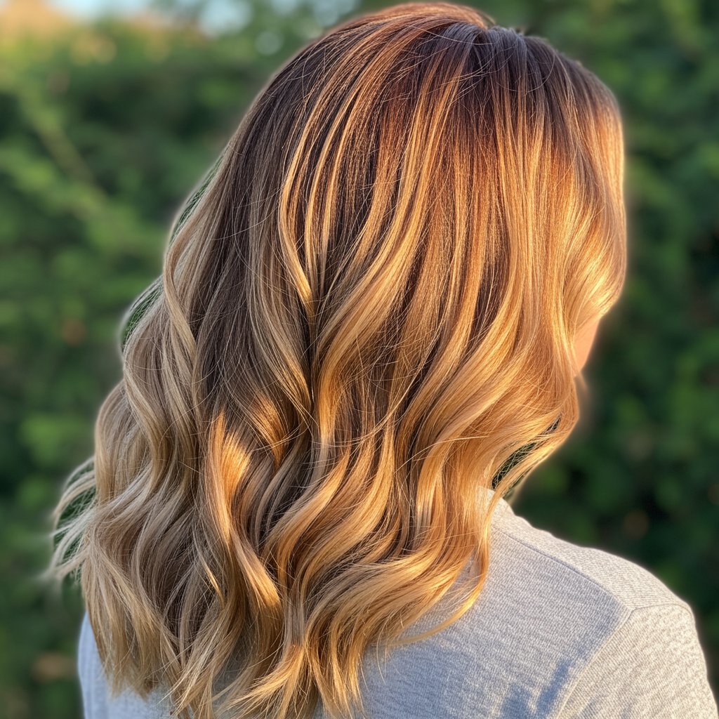 Close Up Of Perfect Balayage