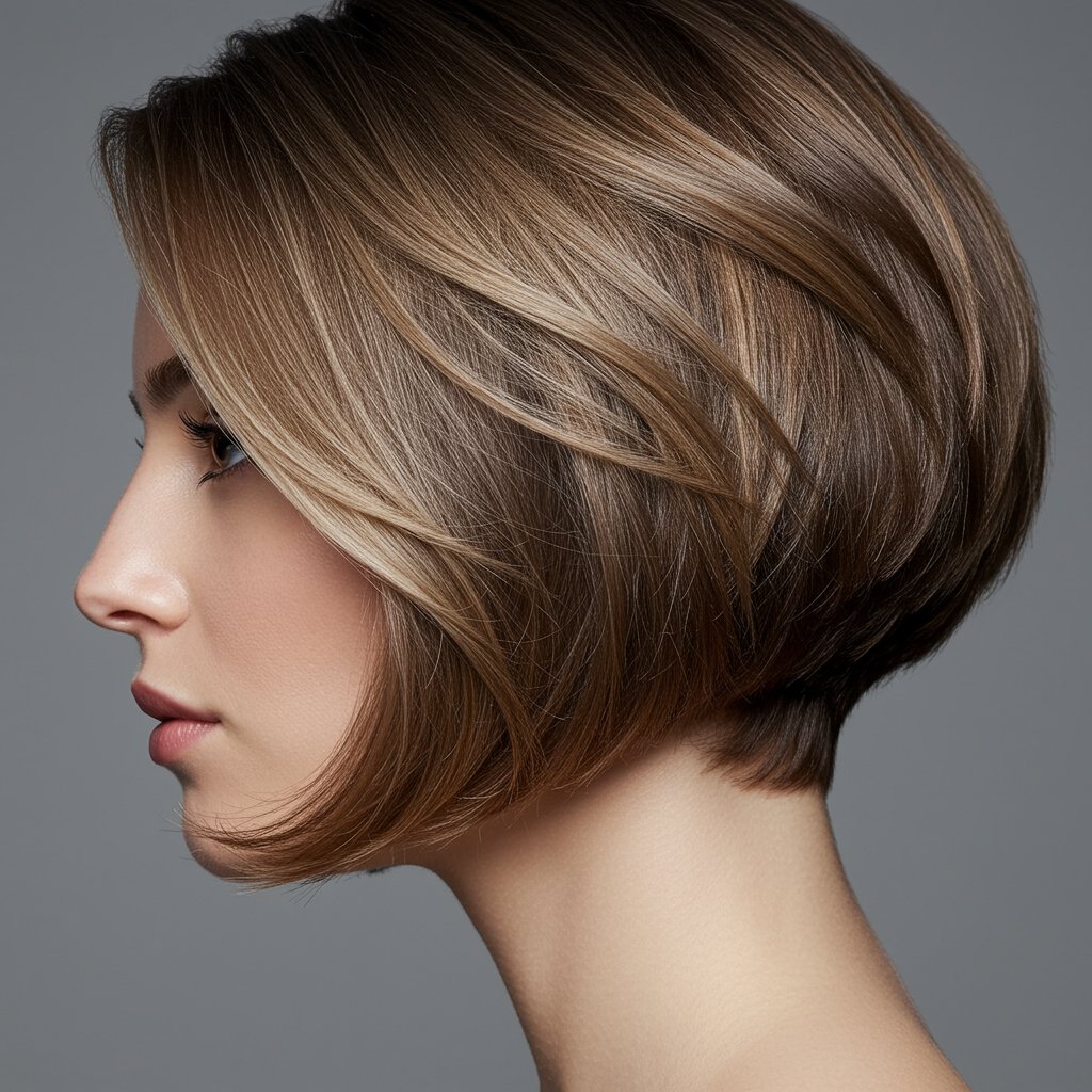 Butterfly Haircut Layer Detail