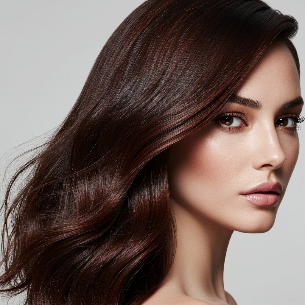 Rich Espresso Brunette Hair Color