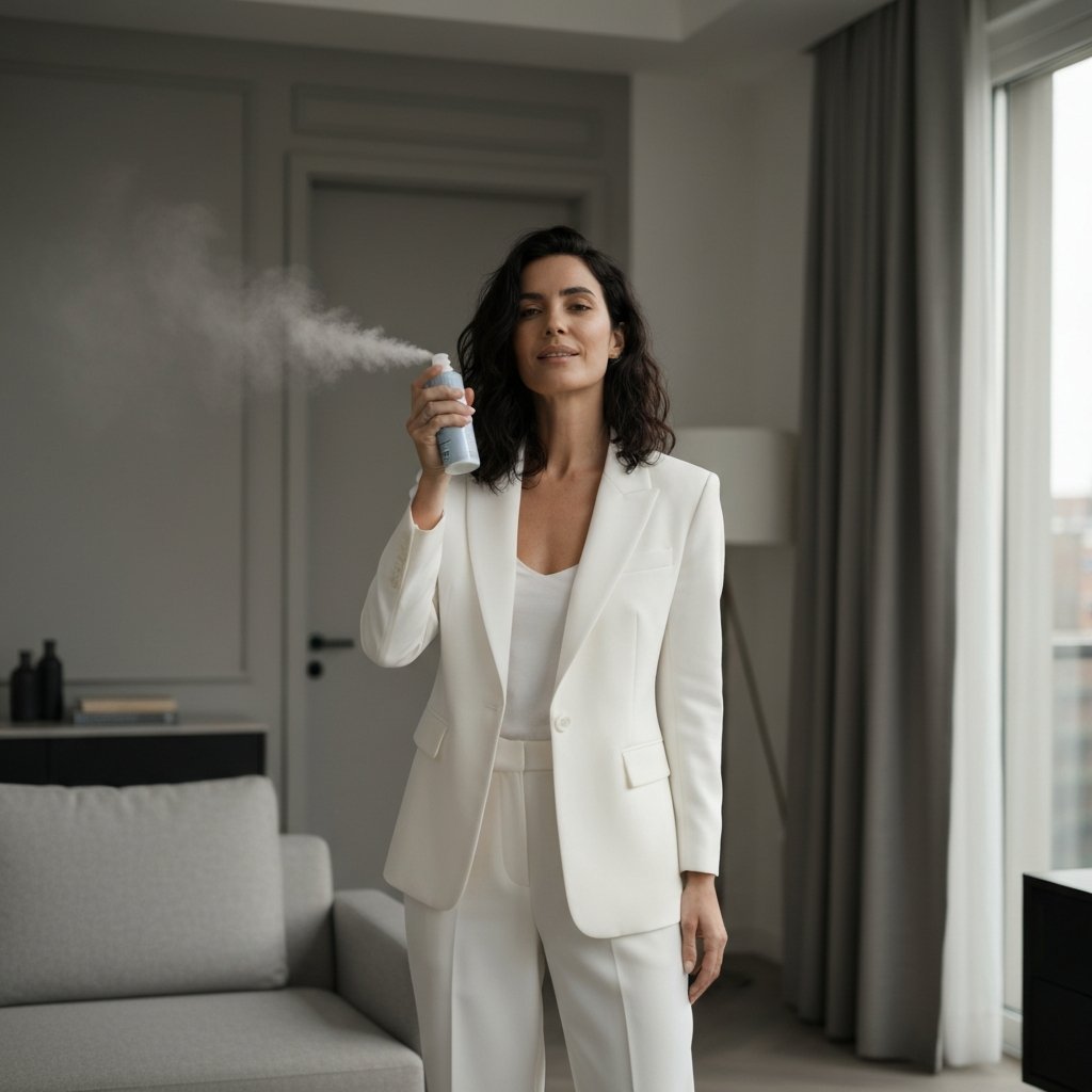 Woman-Applying-Dry-Shampoo