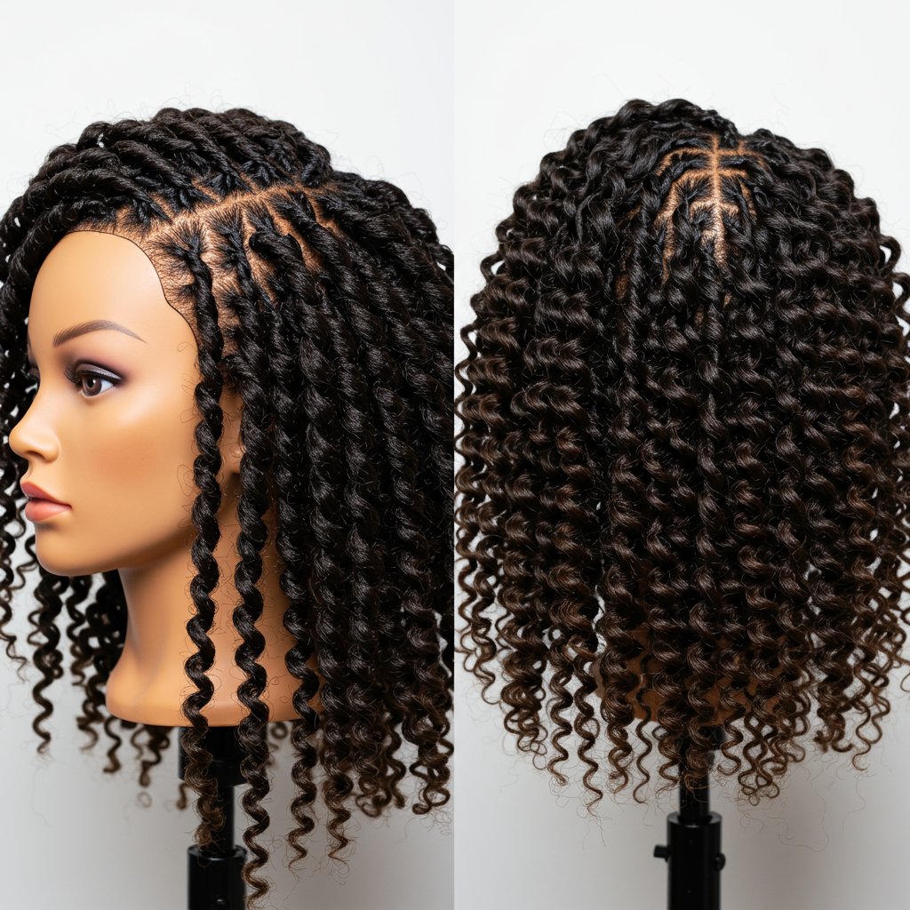 Side-By-Side-Twists-And-Twist-Out-Result