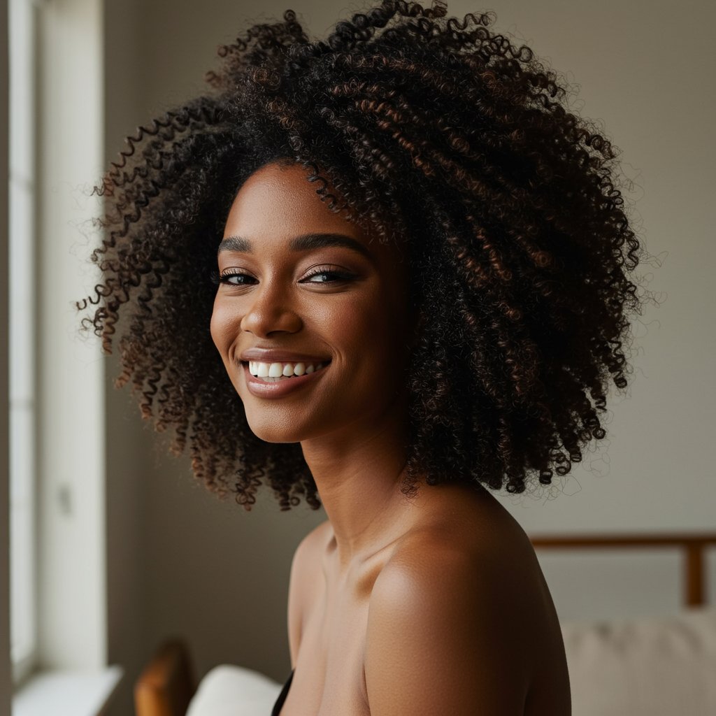 Woman-With-Bouncy-Defined-Twist-Out