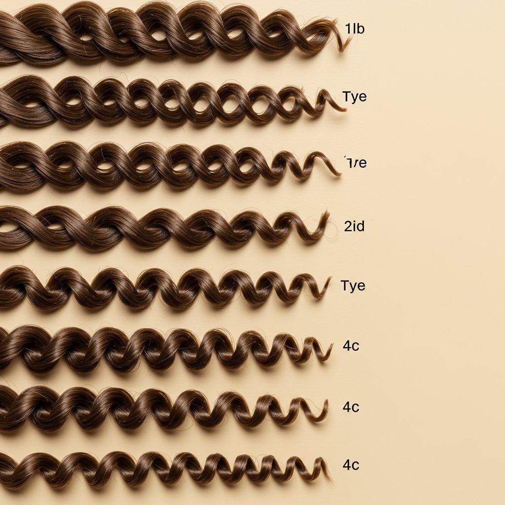 Hair Type Chart Real Strands