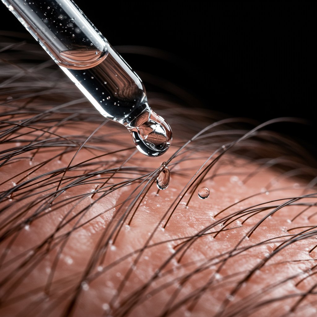 Scalp Serum Application Macro