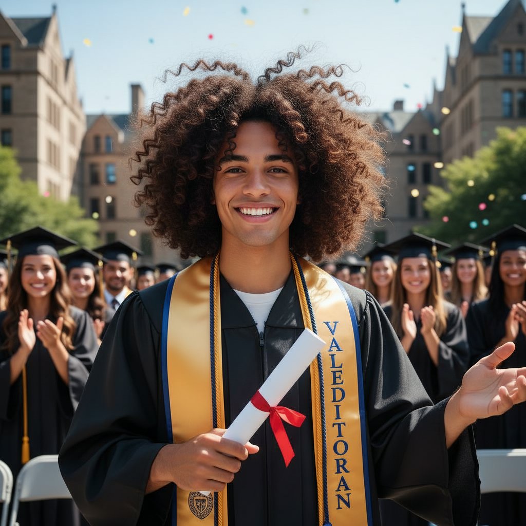 Tight Curls with Volume
