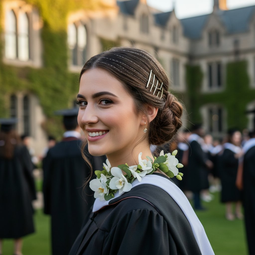 Classic Bun with Modern Twist
