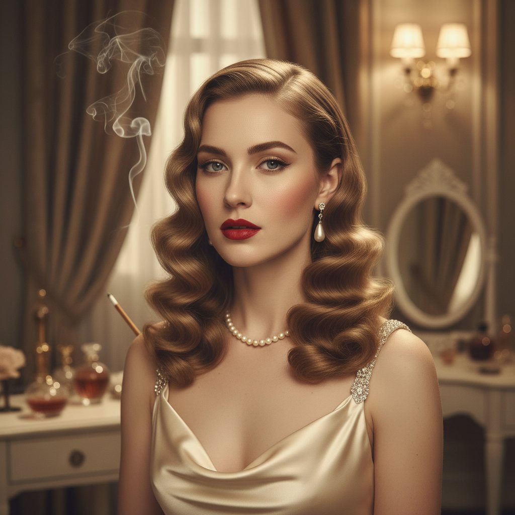 Classic Hollywood Waves