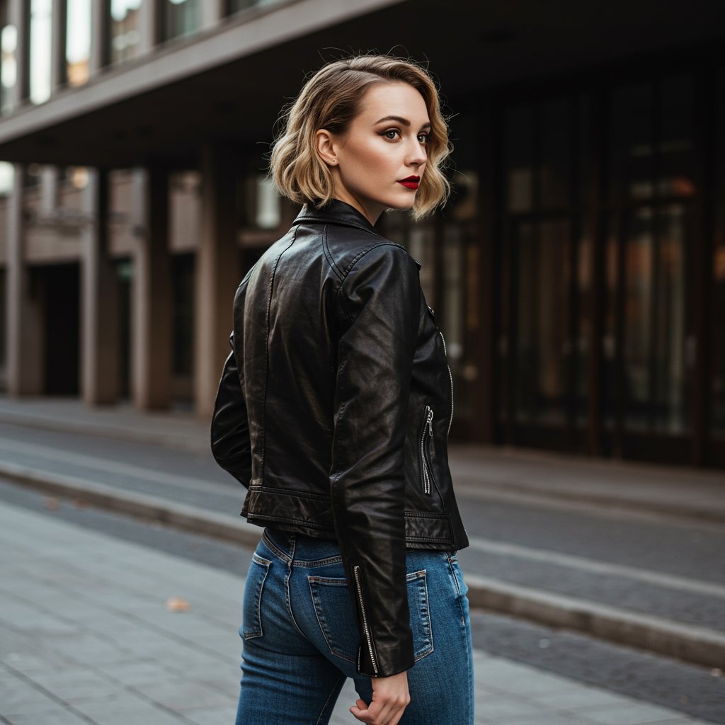 Modern Woman With Victory Rolls